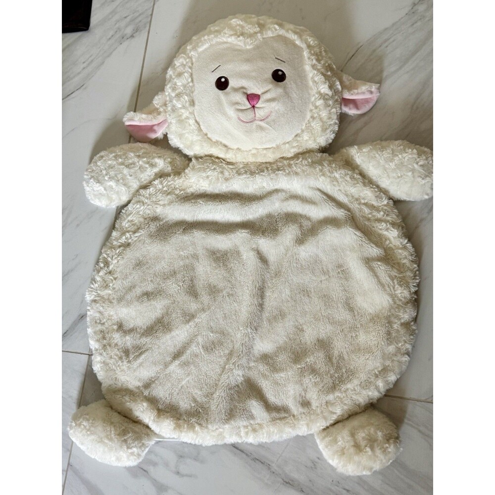 Mary Meyer Bestever Baby Mat, Lamb Sheep Tummy Time Play Baby Lovey